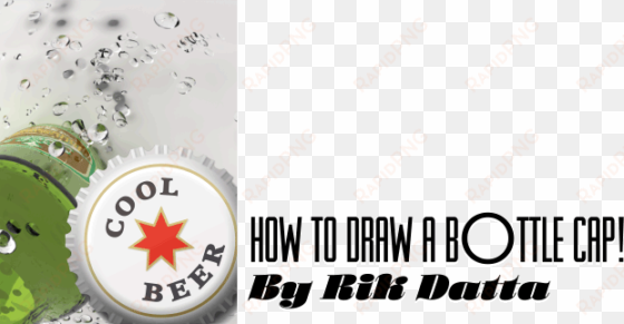 how to draw a bottle cap by rik datta - draw a bottle cap
