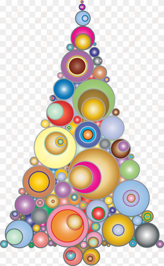 how to draw a christmas tree - rainbow christmas tree transparent