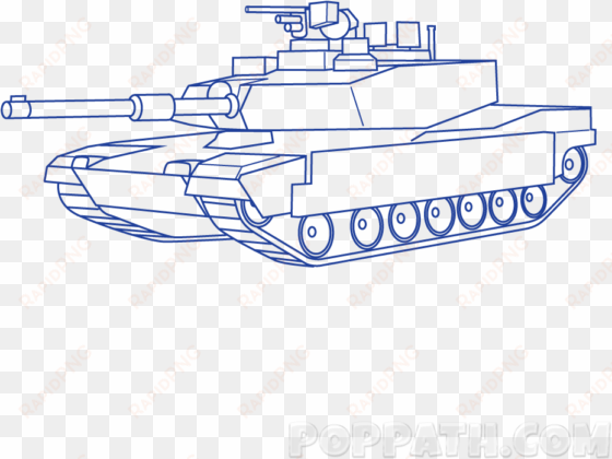 how to draw a tank - churchill tank
