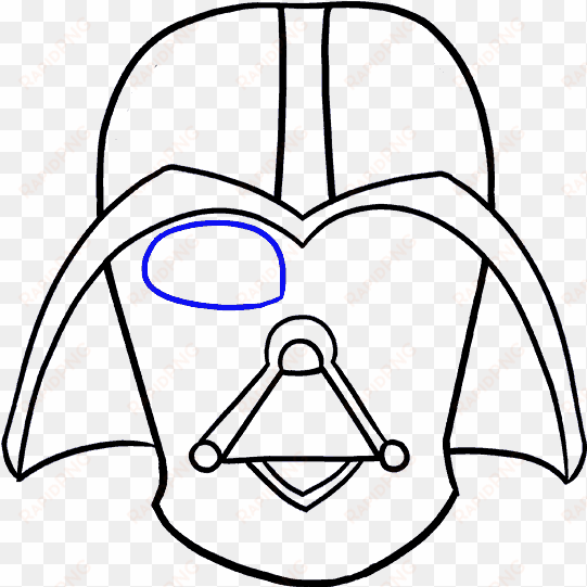 how to draw darth vader in a - easy to draw lightsabers