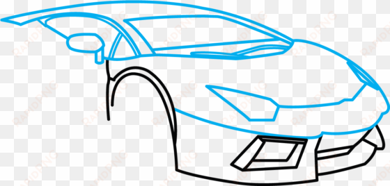 how to draw lamborghini - lamborghini dibujo