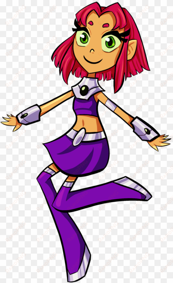 How To Draw Teen Titans Go Starfire - Teen Titans Starfire Hair transparent png image
