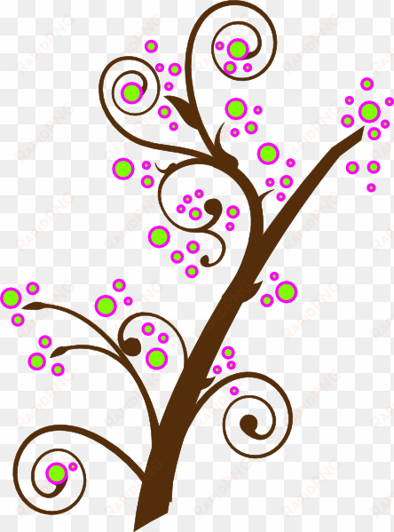 how to set use blooming tree branch clipart