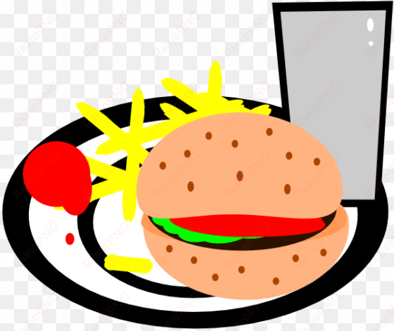 how to set use burger and fries svg vector