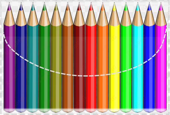 how to set use colouring pencils clipart