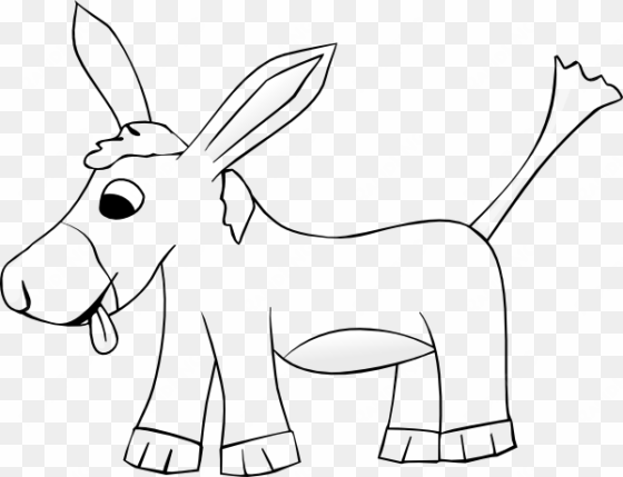 how to set use donkey outline svg vector