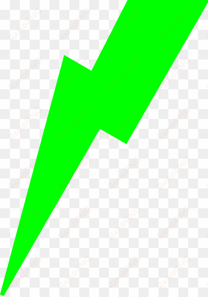 how to set use green lightning bolt clipart