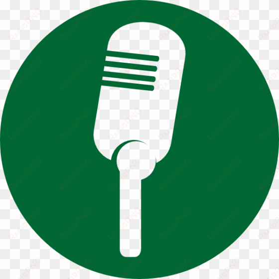how to set use green mic clipart