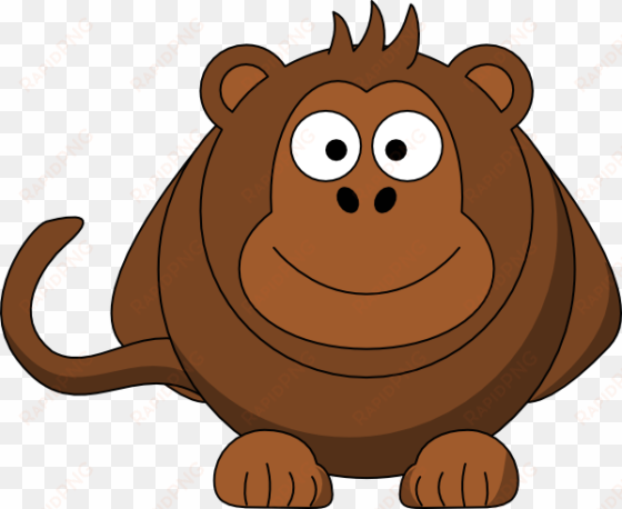 how to set use huge cartoon monkey svg vector