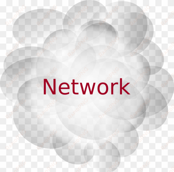 how to set use network cloud clipart
