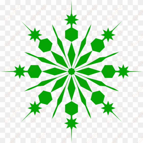 how to set use shower green snowflake clipart