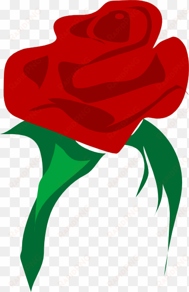 how to set use single red rose clipart