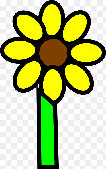 how to set use sunflower with stem svg vector