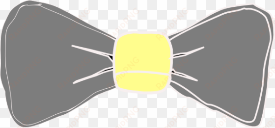 how to set use yellow gray bow tie icon png