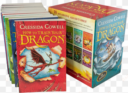 how to train your dragon collection 10 books box gift - train your dragon: how to train your dragon