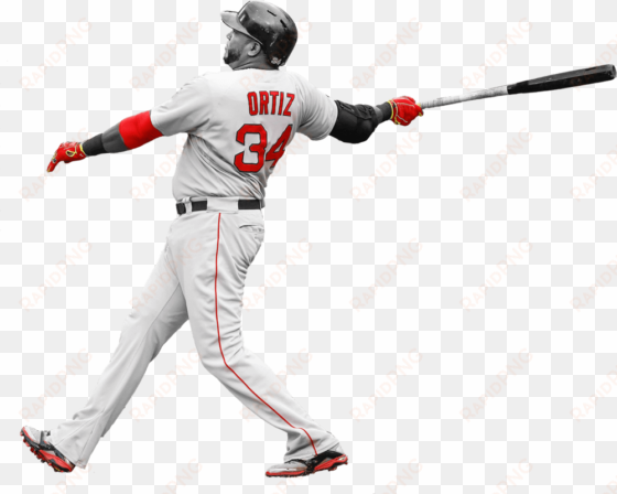 hr - david ortiz transparent background