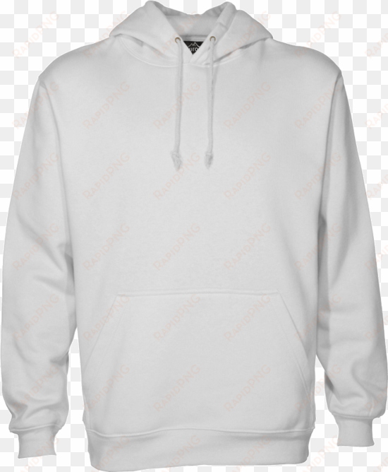 hsi std pullover - white hoodie front png