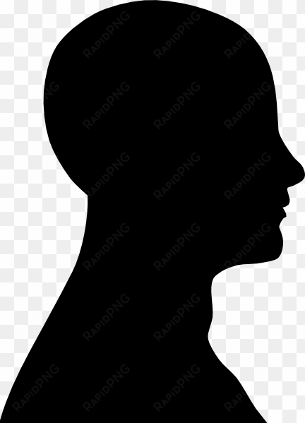 human head png - human head silhouette vector