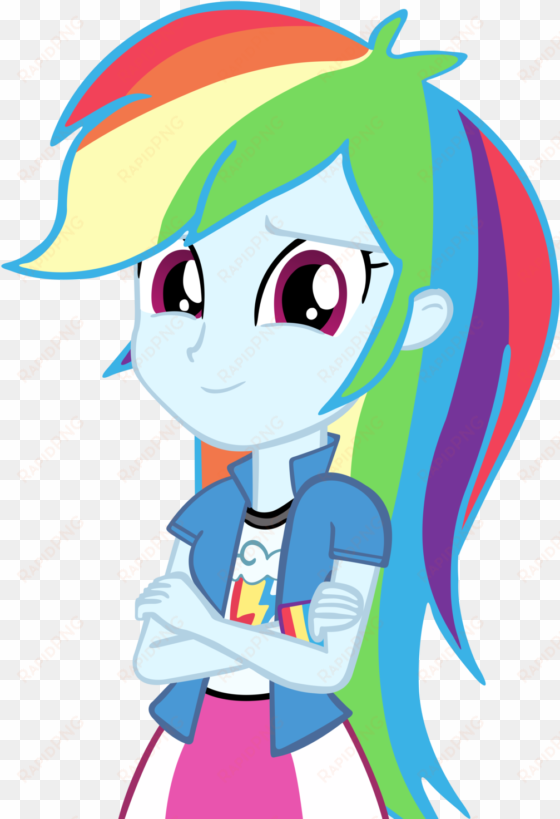 humanequestrianflyer - image - my little pony rainbow dash human