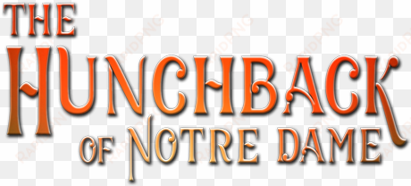 hunchback of notre dame - hunchback of notre dame logo