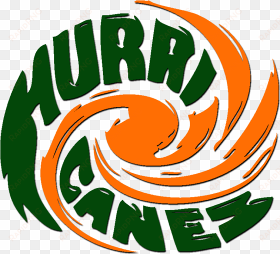 Hurricanes U Of M Football, Miami Football, Football - Miami Hurricanes Football Logo transparent png image