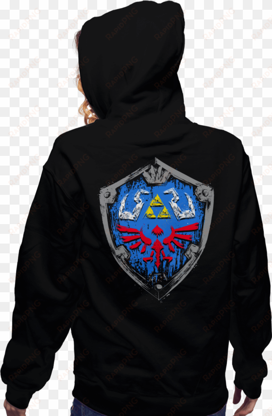 hylian shield - hoodie