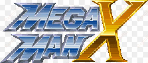 i could talk your ears off all day about backstory - megaman x title png