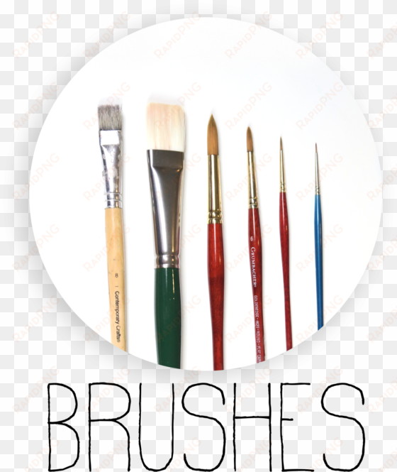 i have a huge assortment of brushes that i've used - brush
