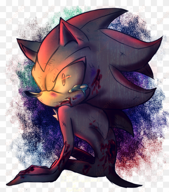 i jolt when someone comes through the bushes - shadow the hedgehog hurt