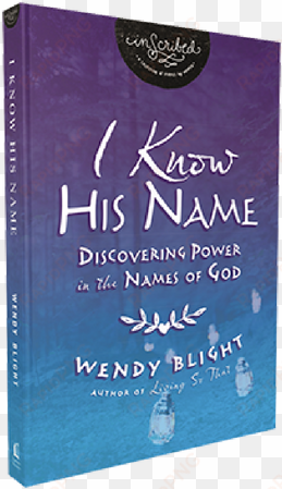 i know his name by wendy blight - know his name: discovering power