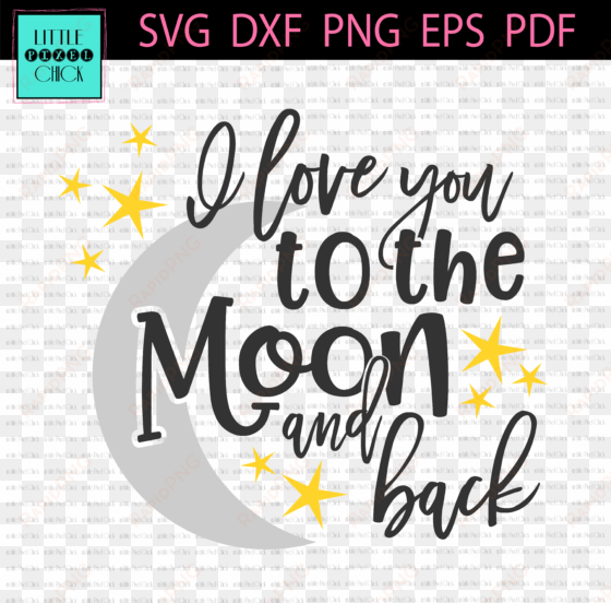i love you to the moon and back - beach hair don t care svg free