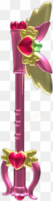 i made a 3d model for my tokyo mew mew keyblade i designed - art