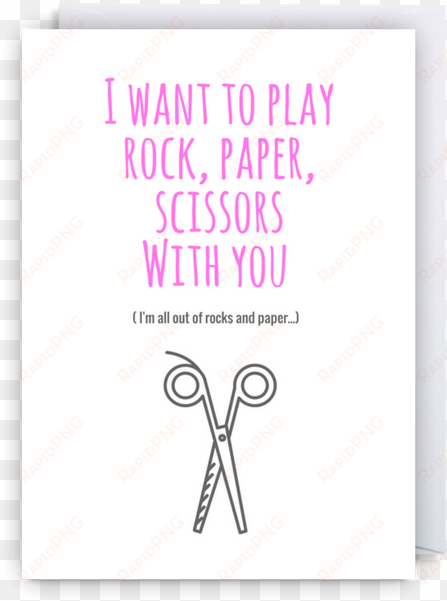 i want to play rock, paper, scissors - lesbian rock paper scissors