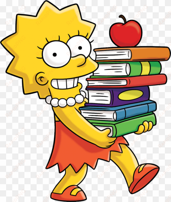 i was an artsy, bookworm, slightly pretentious kid - lisa simpson in school