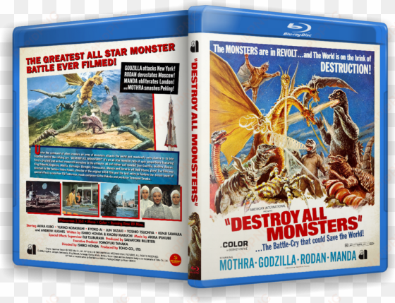 i was inspired to make a cover for this project as - destroy all monsters canvas art - (11 x 17)