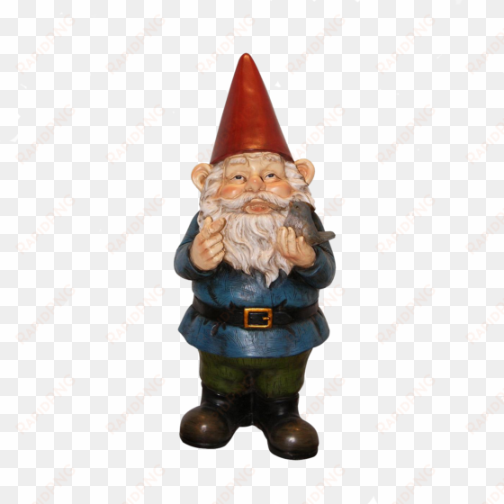 i was one of those idiots who did it in the spring - garden gnome statue