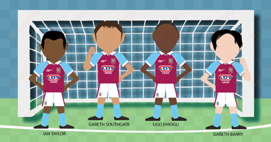 ian taylor remembers the day villa beat arsenal to - football team players cartoon png