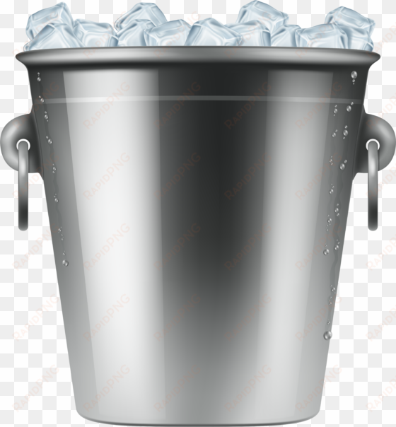 ice bucket png clip art - bucket of ice clip art