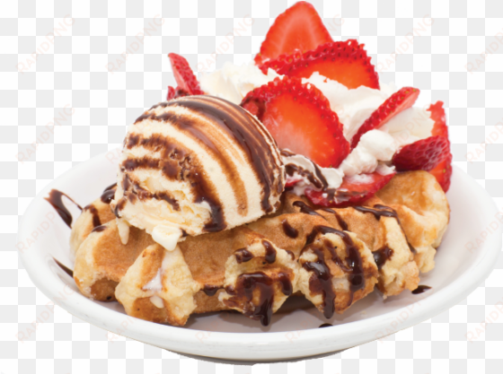Ice Cream Png - Ice Cream Waffle Png transparent png image