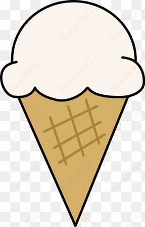 ice cream scoop clipart vanilla ice cream cone clip - clip art ice cream