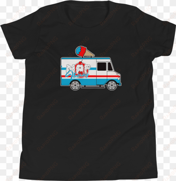 “ice cream truck” youth short sleeve t-shirt - shirt