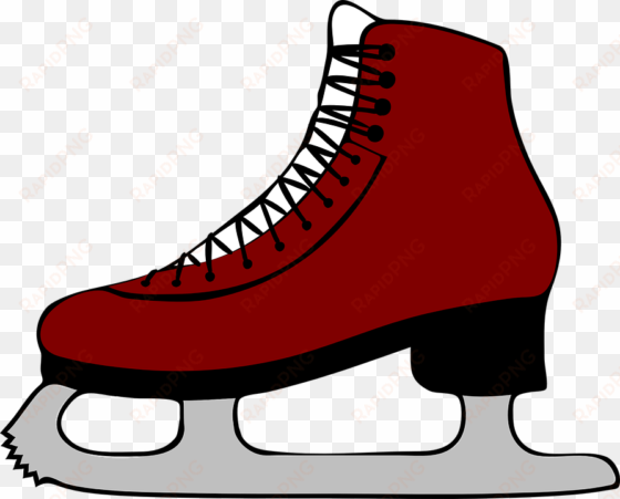 ice png - ice skate clipart