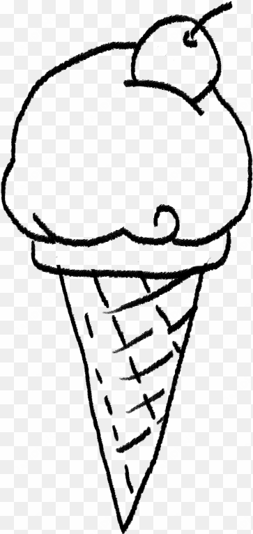 icecream cone drawing at getdrawings - ice cream drawing png