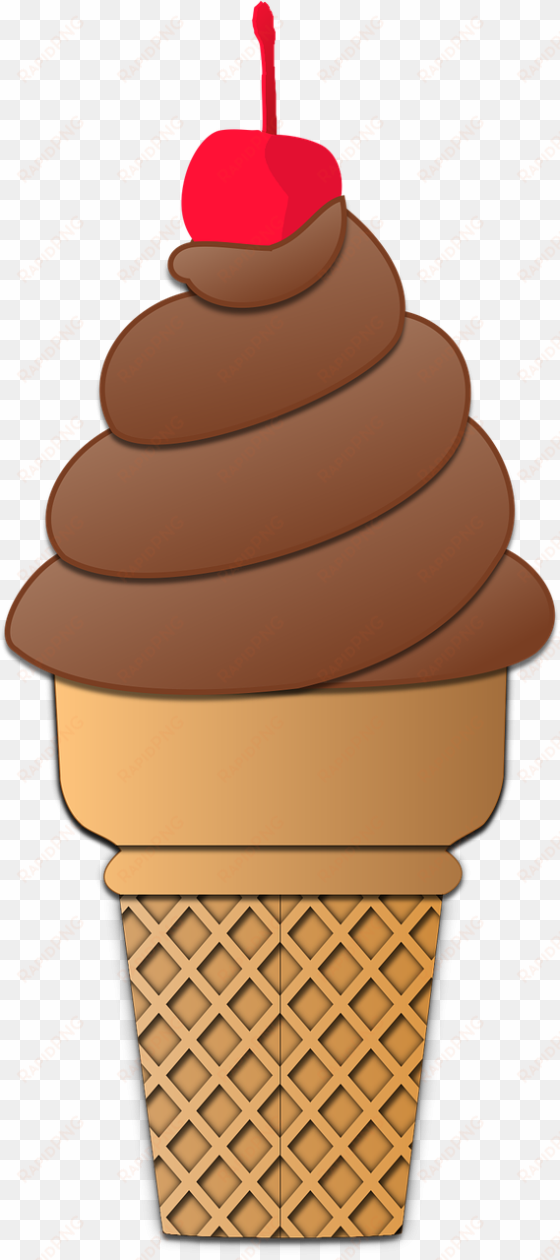 icecream,ice cream,ice cream cone,chocolate,cone,ice - ilustrasi gambar es krim