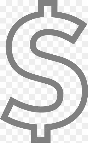 Icon - Dollar Sign - Dollar Sign transparent png image