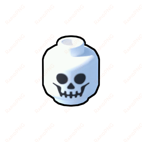 icon skeleton head - lego small skeleton storage head