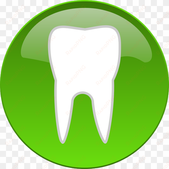 Icon, Symbol, Cartoon, Button, Logos, Free, Logo, Teeth - Tooth Clip Art transparent png image