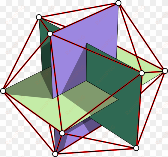 icosahedron golden rectangle
