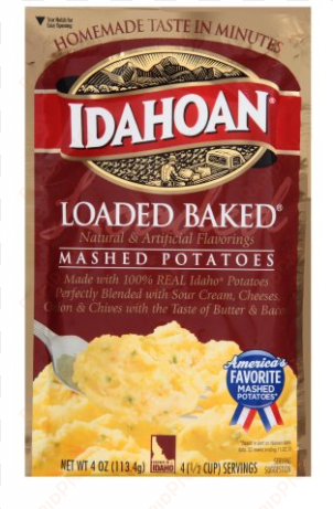 idahoan loaded baked mashed potatoes - instant mash potato singapore