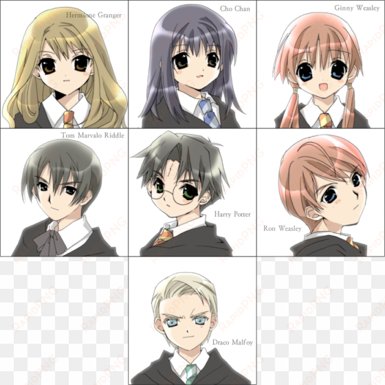 if harry potter was an anime series - harry potter chibi cute